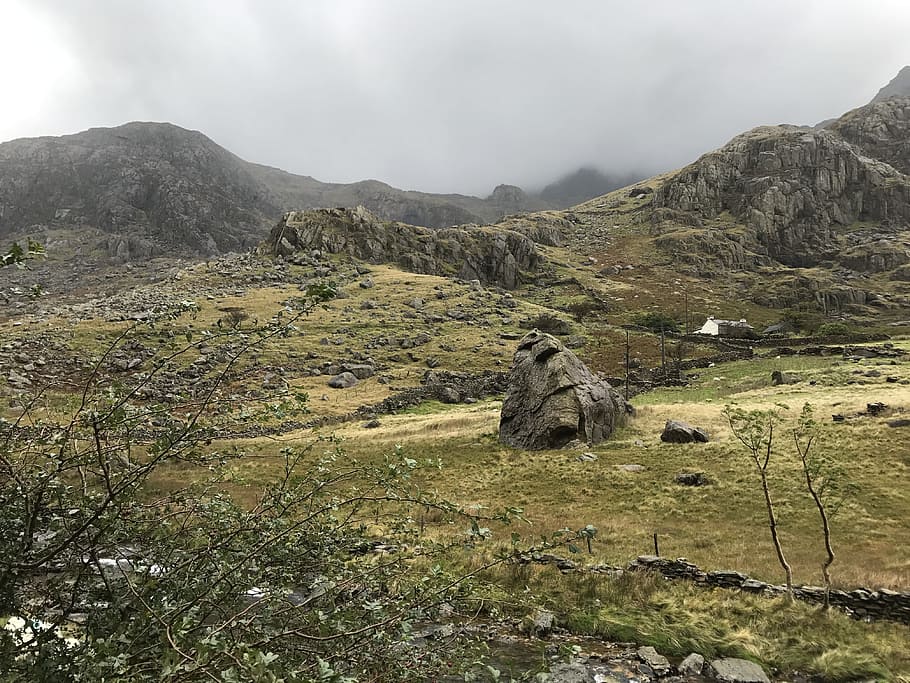 moors, mountain, clouds, snowdonia, north wales, environment HD wallpaper