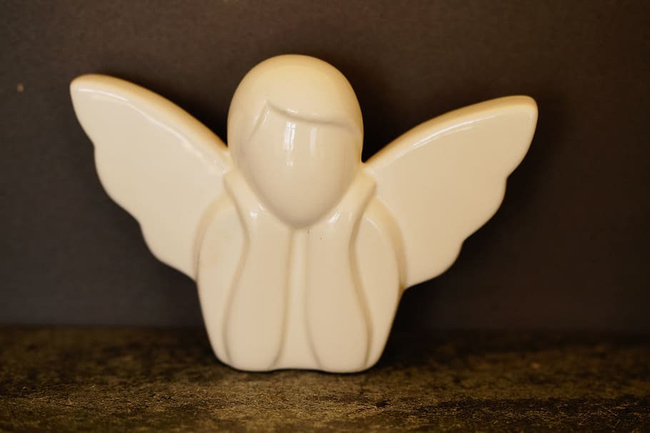 Angel, Abstract, Modern, White, guardian angel, protect, protection HD wallpaper