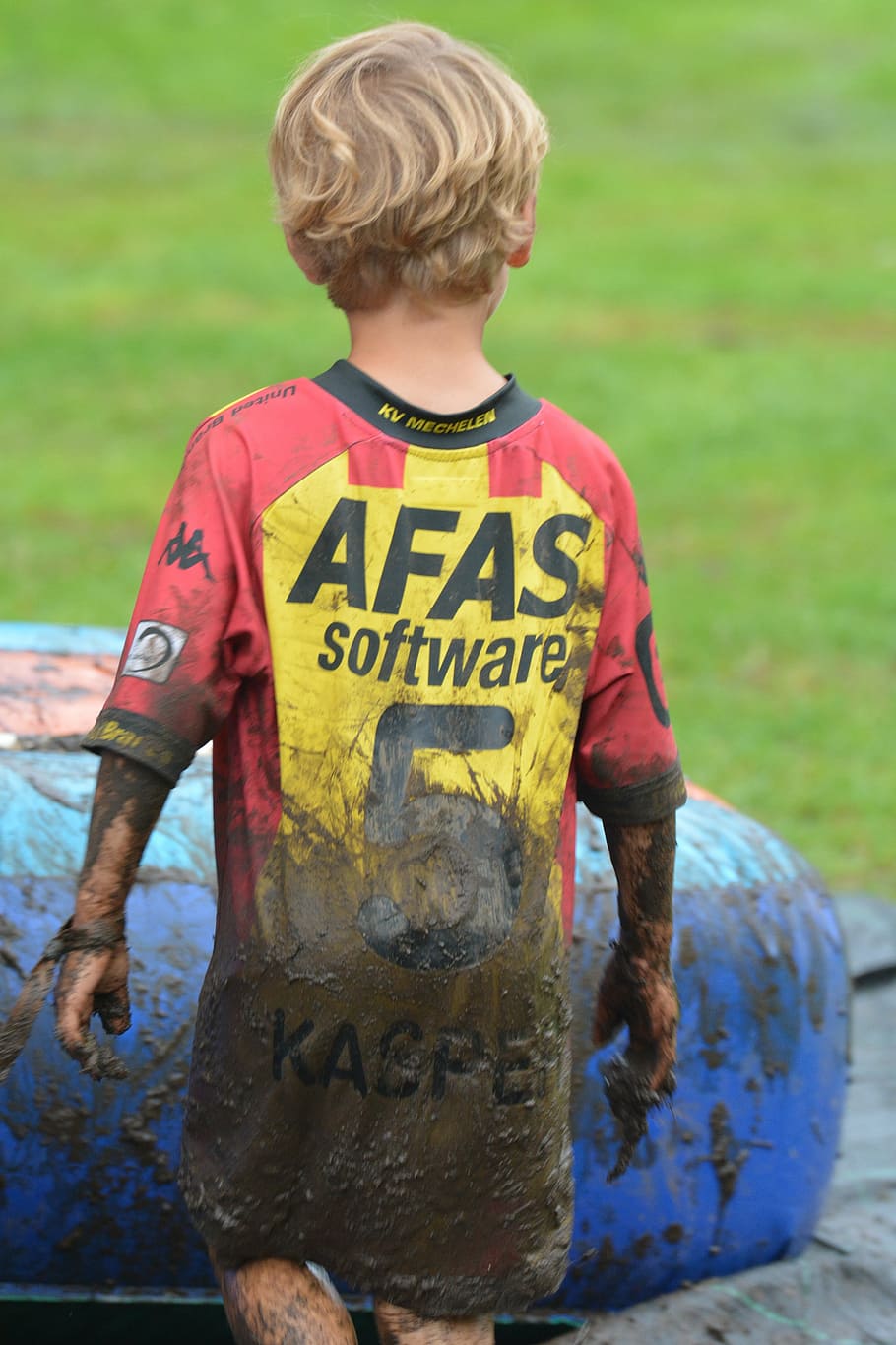 child, boy, people, mud, dirt, childhood, boys, males, text HD wallpaper