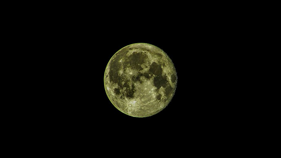 full moon, satellite, night, astronomy, lunar, no people, nature HD wallpaper