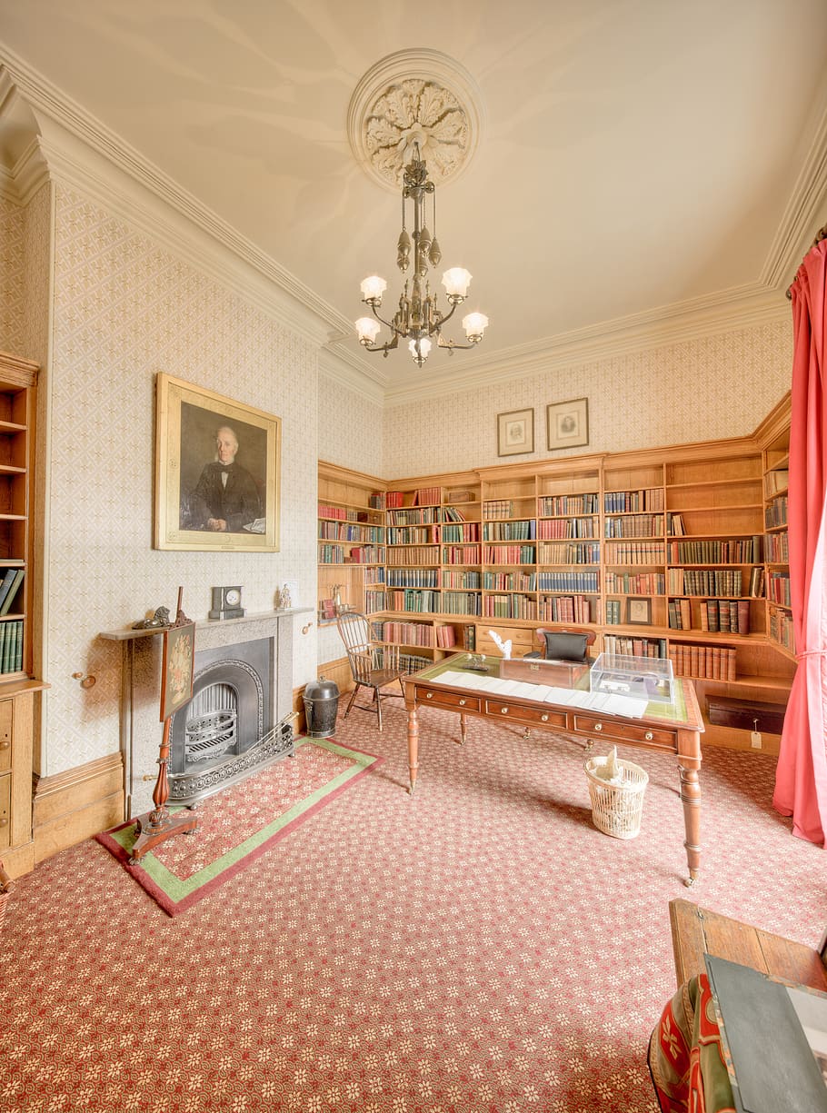 elizabeth gaskell, author, interior, interiors, inside, architecture HD wallpaper