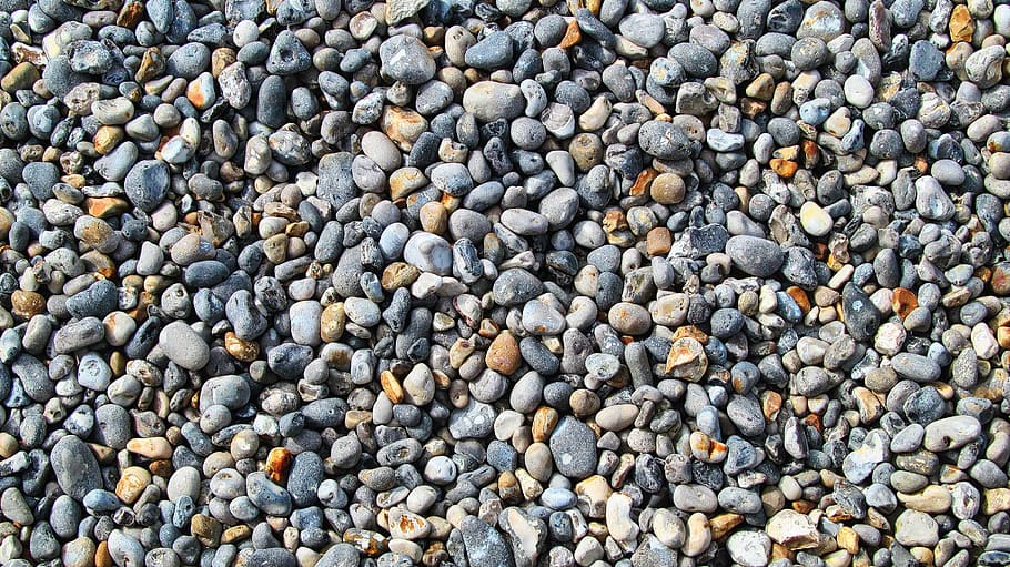 wallpaper, background, pebble, stones, beach, full frame, backgrounds HD wallpaper
