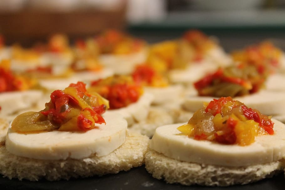 Toast, Kitchen, Peppers, Vegetable, poultry, entry, green pepper HD wallpaper