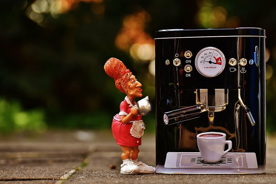 coffee, waitress, operation, tea, control, figure, bistro, bar HD wallpaper