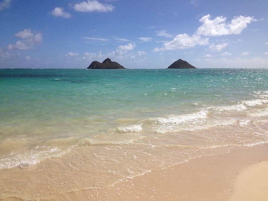 Lanikai Beach 1080p 2k 4k 5k Hd Wallpapers Free Download Wallpaper Flare