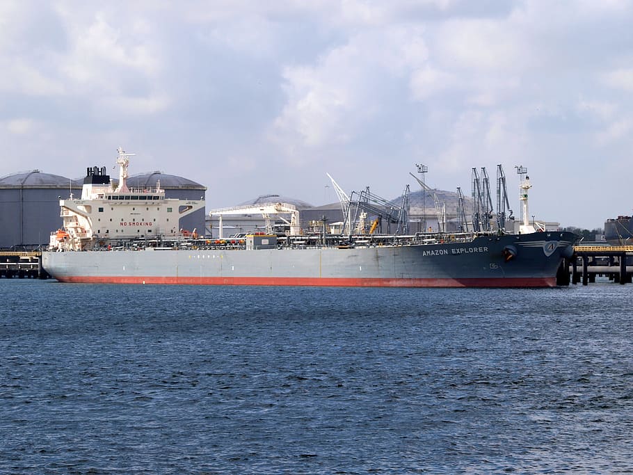 amazon explorer, ship, port, rotterdam, vessel, water, cargo HD wallpaper