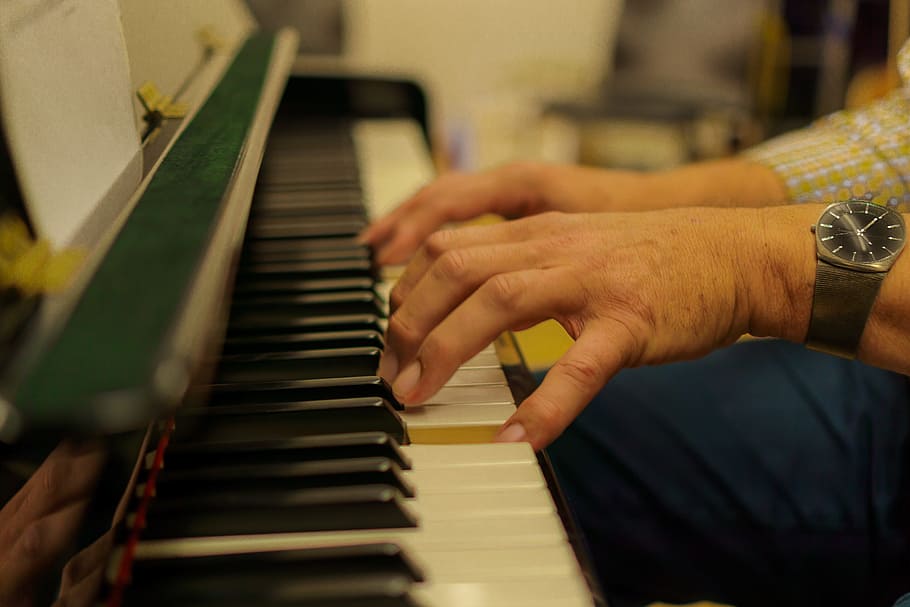 piano, instrument, hands, choir, play piano, music, musical instrument HD wallpaper
