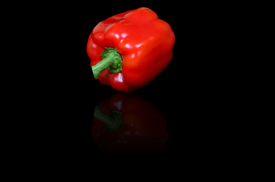 reflect chili, pepper, reflection, vegetable, food and drink HD wallpaper