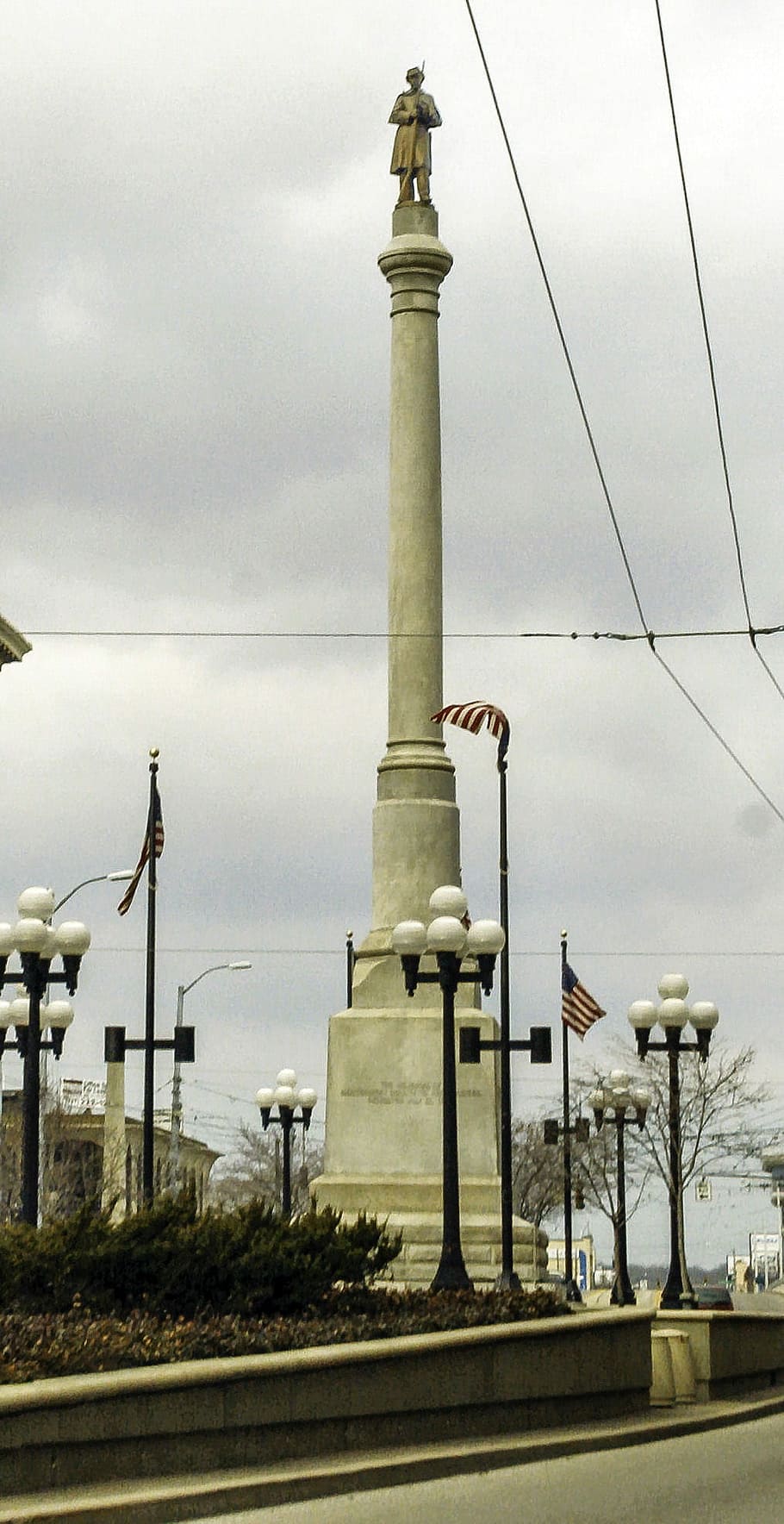 Dayton, Ohio War Memorial, photos, public domain, structure, tower