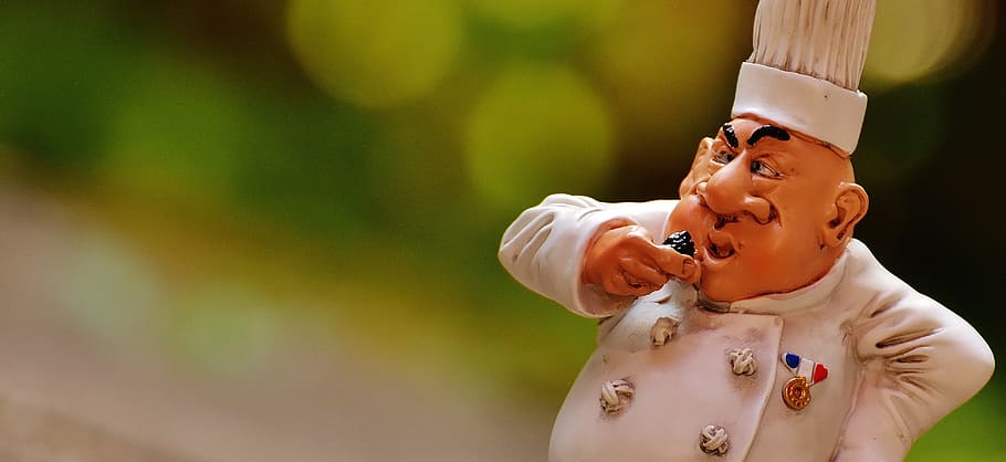 chefs, figures, funny, cook, gastronomy, restaurant, one person HD wallpaper