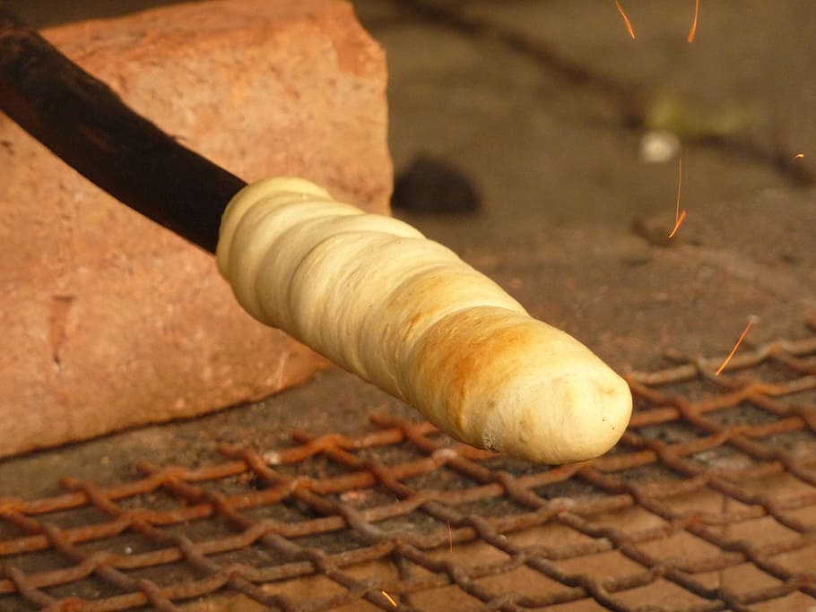 bread, fire, baking, stone oven, rustic, charcoal, food, stone bbq HD wallpaper
