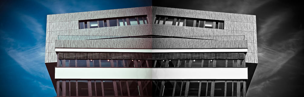 gray building facade, Architecture, Office, Building, skyscraper HD wallpaper