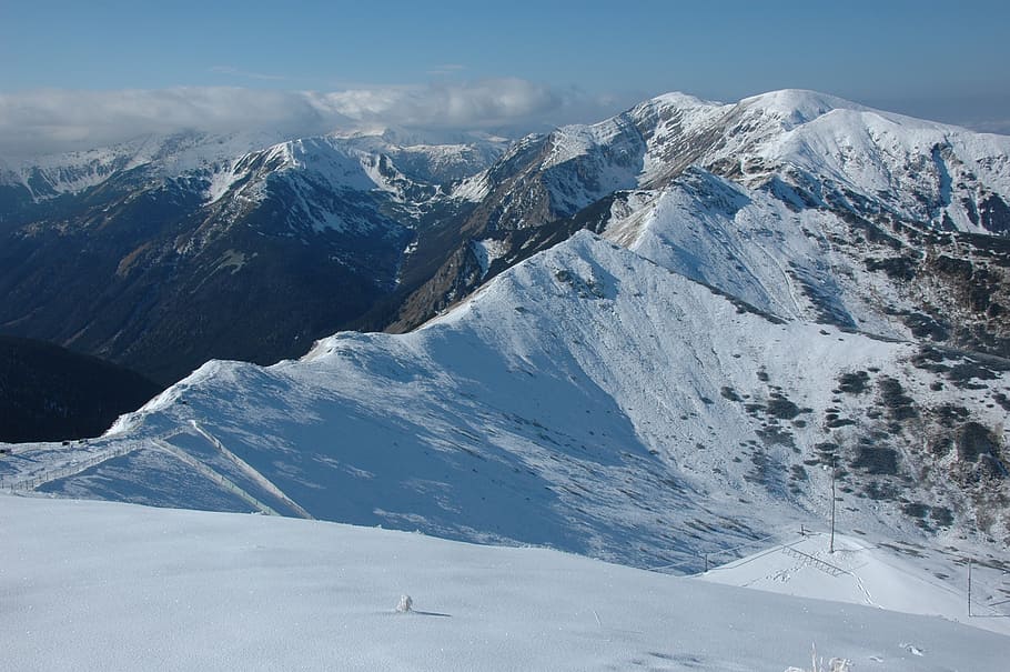 tatry, winter, mountains, snow, cold temperature, scenics - nature HD wallpaper