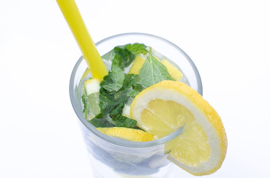 food, cold, healthy, water, background, beverage, citrus, close-up HD wallpaper