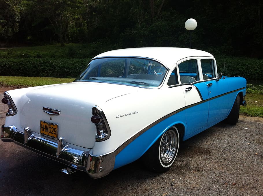 Cuba, Oldtimer, American, Car, Classic, american car, classic car HD wallpaper