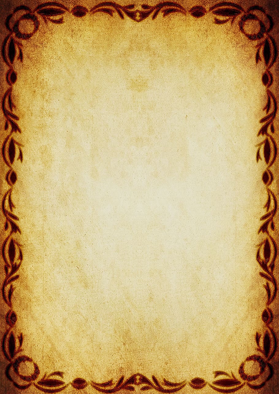 brown and beige frame, ornaments, background, decorative, greeting card