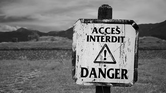 danger, ban, panel, warning, exclamation point, risk, threat HD wallpaper