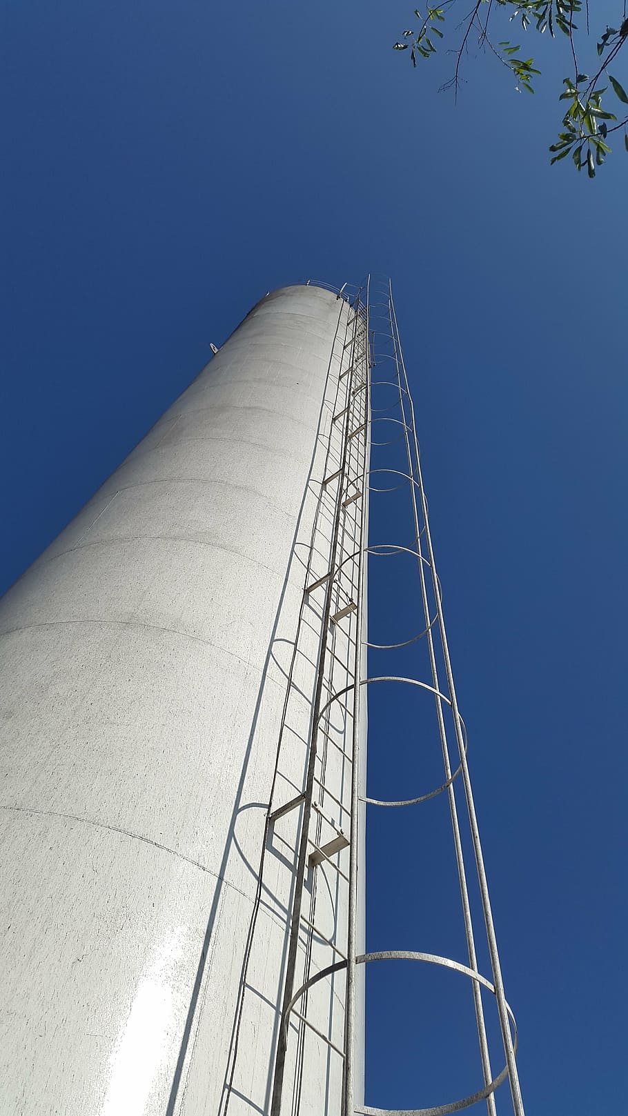 tower, antenna, water, low angle view, sky, blue, clear sky HD wallpaper