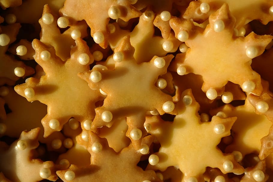 cookie, asterisk, bake, christmas time, sweet, delicious, nibble HD wallpaper