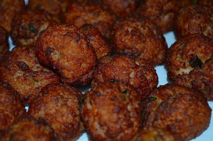meat balls, meatballs fried, salento, aradeo, food, food and drink