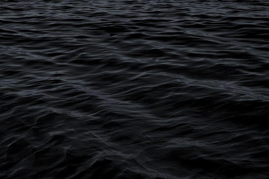 sea, ocean, dark, water, wave, backgrounds, full frame, no people HD wallpaper
