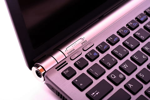desk, laptop, notebook, office, business, close -up, computer HD wallpaper
