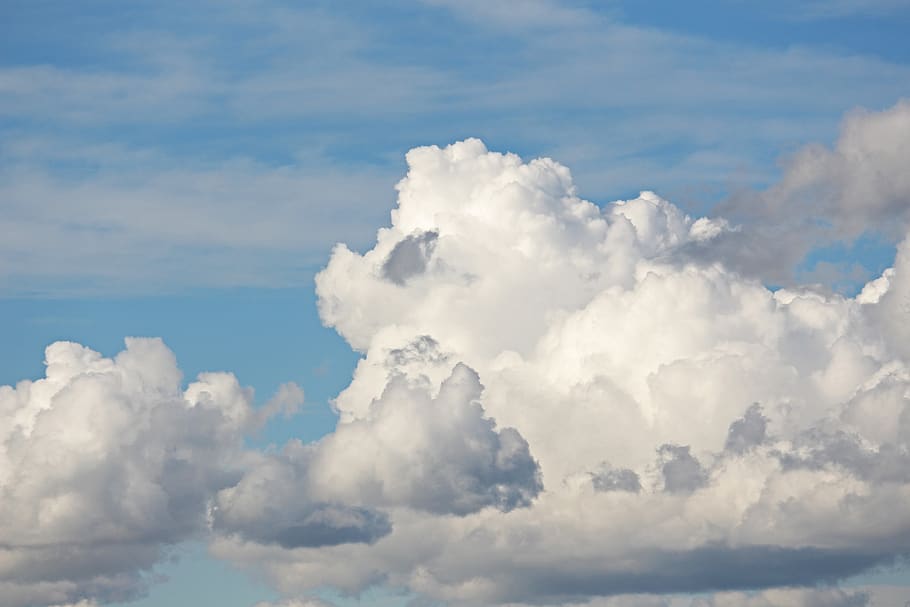 clouded sky, clouds, abstract, clouds form, fantasy, beautiful HD wallpaper