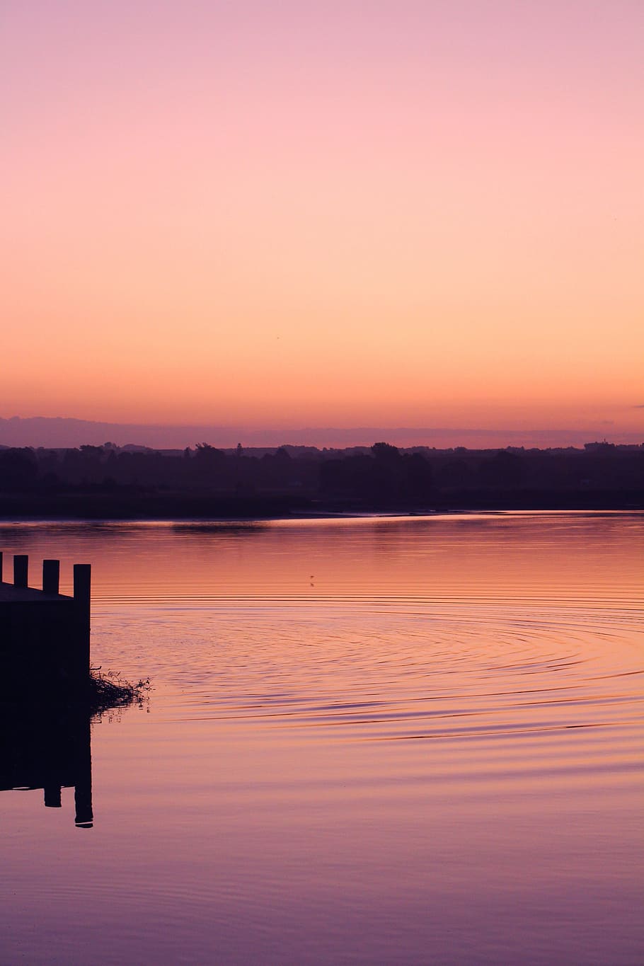 Web, Sunset, Water, Pier, Mood, afterglow, abendstimmung, bank HD wallpaper
