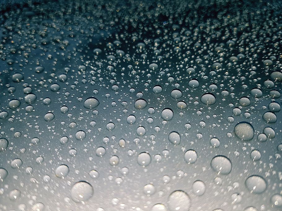 trickle, beading, bubble, buble, waterdrop, close-up, full frame HD wallpaper