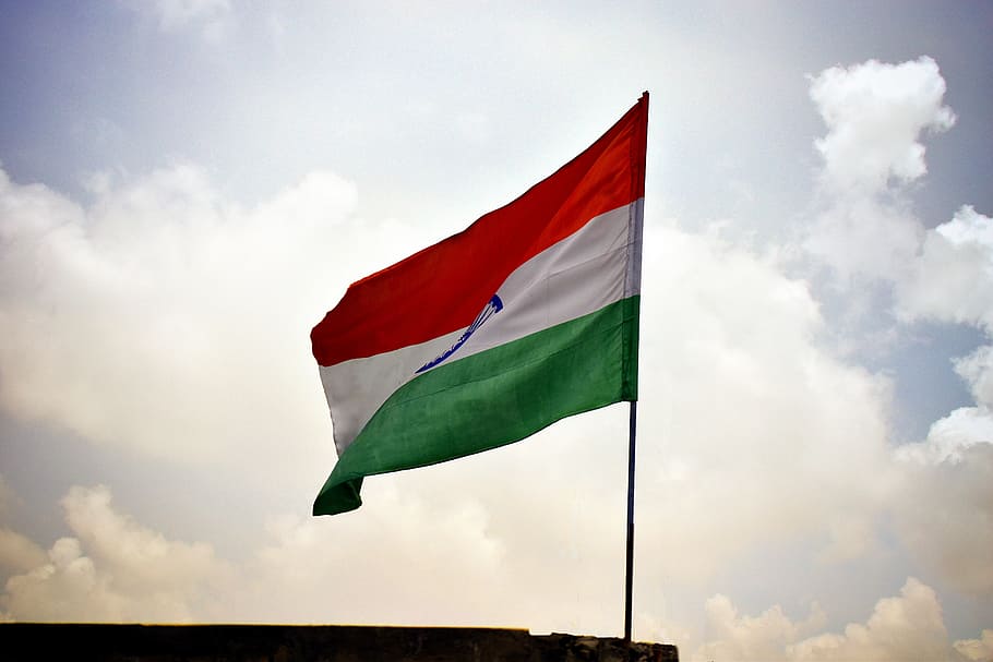 Indian flag cloud sky HD phone wallpaper  Pxfuel
