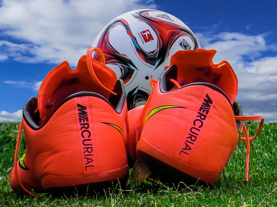 shoes, sport, ball, football, football boots, soccer, team sport, HD wallpaper
