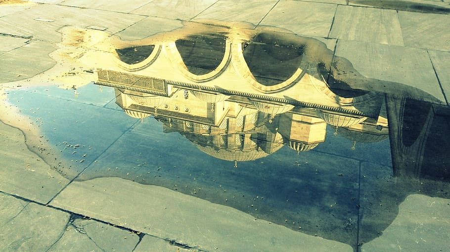Reflection, Mirror, Day, Turkey, the mirror, white, detail HD wallpaper
