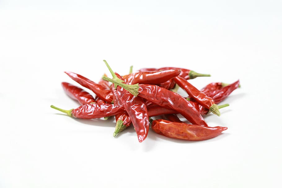 red chilis, spicy, drying, spice, food, chili Pepper, heat - Temperature HD wallpaper