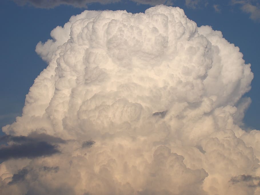 Columbus cloud, sky, clouds, stormy, white, lightning cloud, cloud - sky