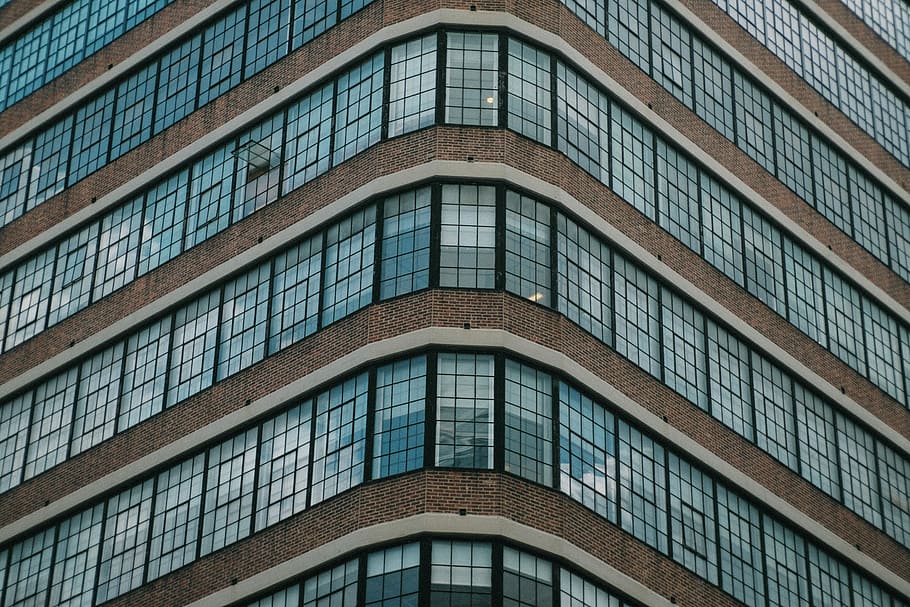 brown high-rise building, architectural photography of building HD wallpaper