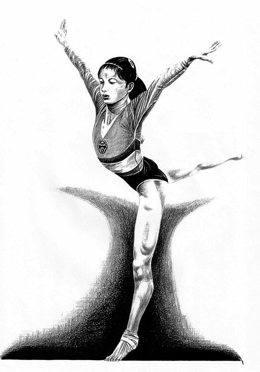 Details 69+ pencil sketches of dancers best - in.eteachers