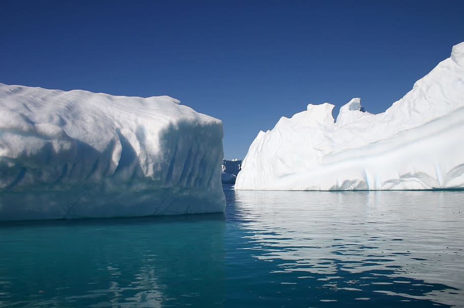 Ice, Antarctic, Cold, Nature, polar, winter, landscape, iceberg, HD wallpaper