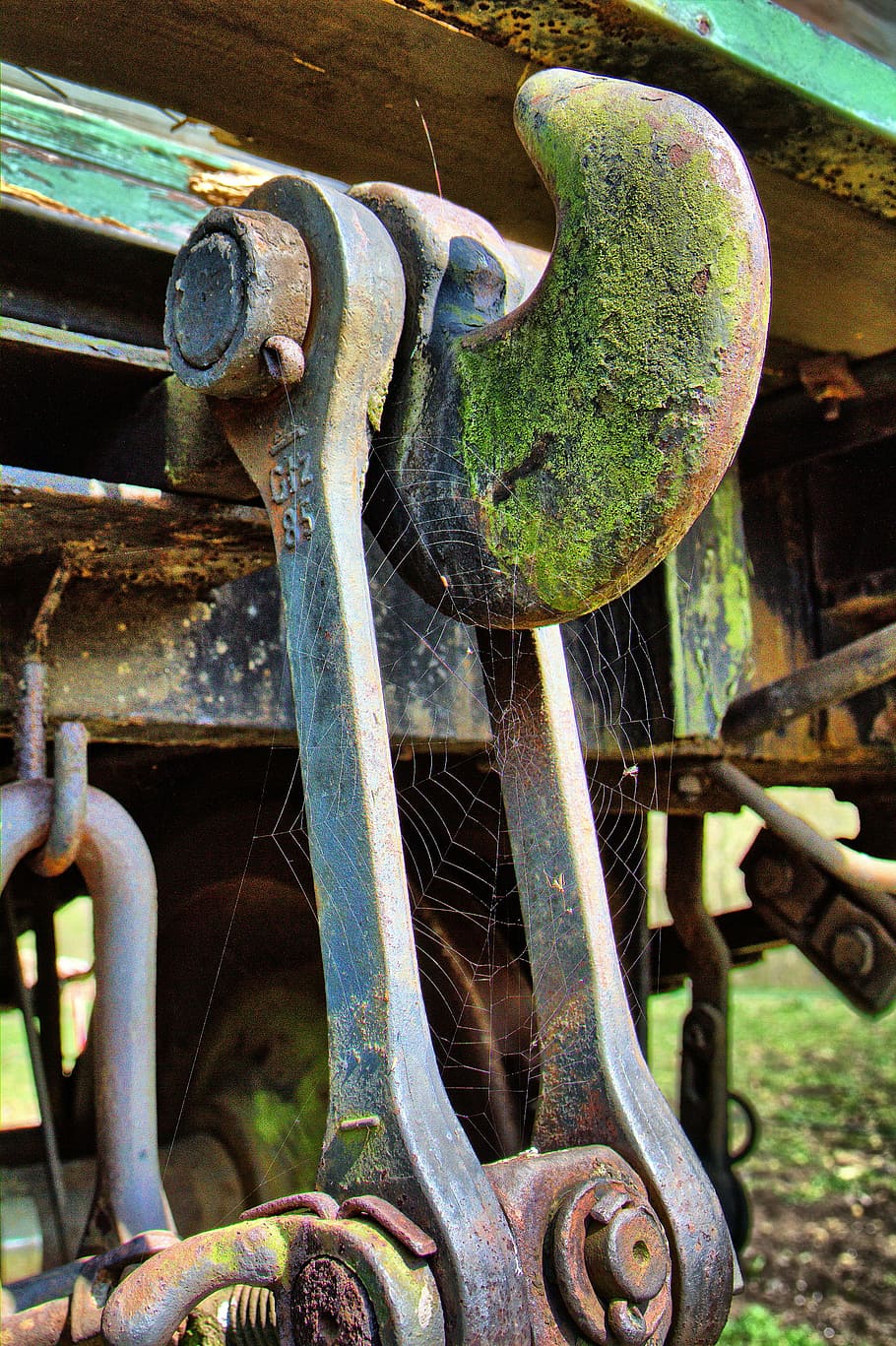Railway, Hook, Clutch, rusty, close-up, day, no people, outdoors HD wallpaper