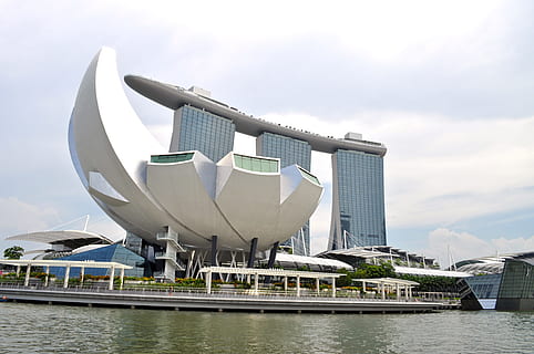 Marina Bay Sands, Singapore, Opera, Building, Architecture HD wallpaper
