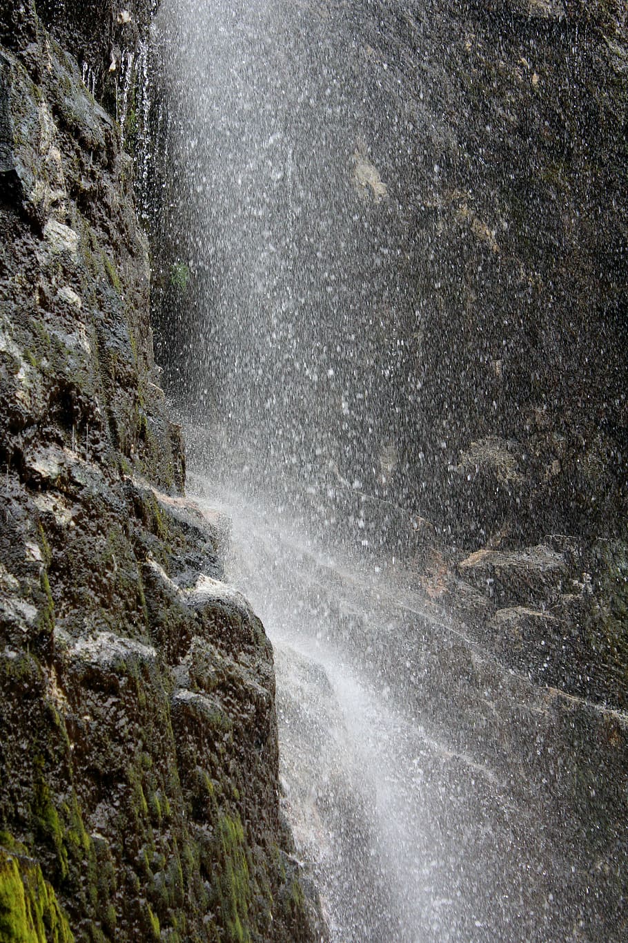 Seven Sisters, Waterfall, mountainsides, closeup, norway, geiranger, HD wallpaper