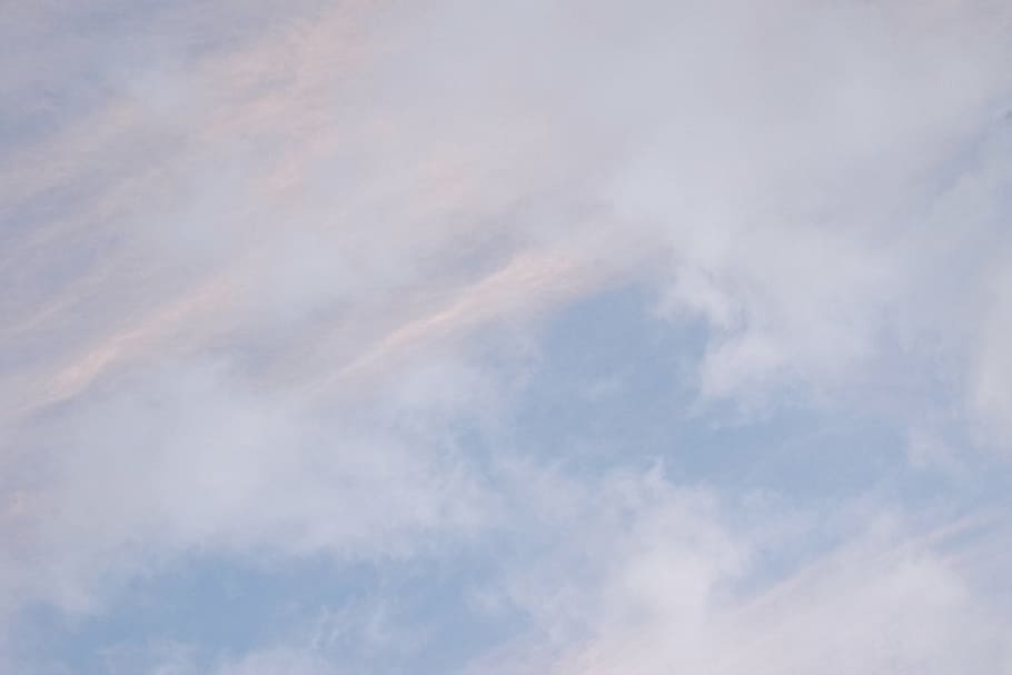 delicate dawn clouds, cloudscape, skyscape, nature, landscape HD wallpaper