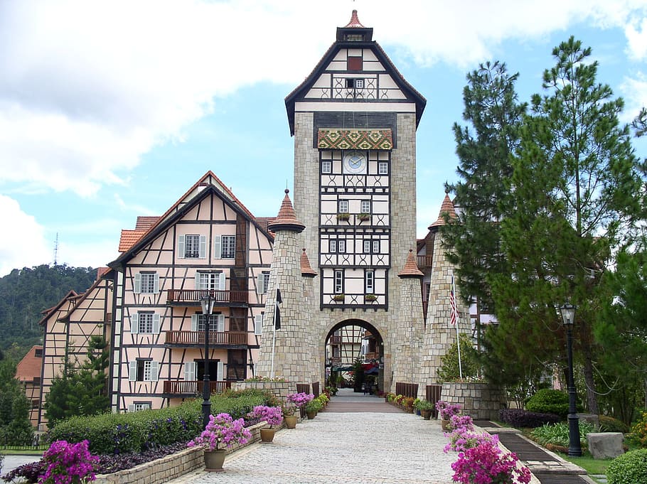 french-village-style-resort-bukit-tinggi