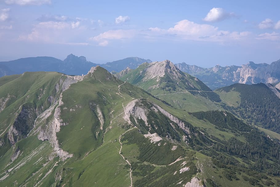 Schochen, Top, Aggenstein, schochen top, sulz tip, hiking area HD wallpaper