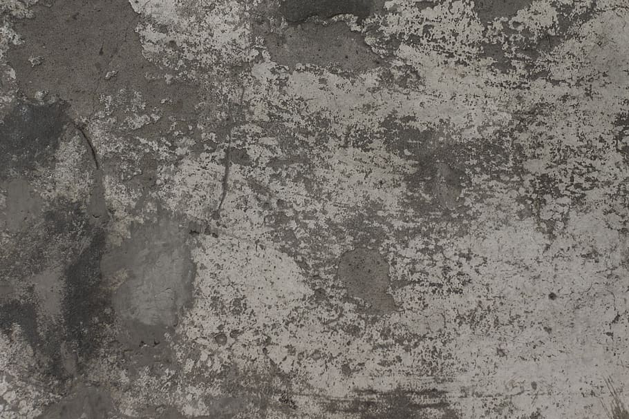material, concrete floor, rough, crack, backgrounds, full frame, HD wallpaper