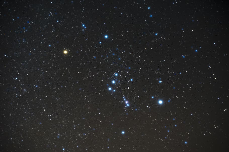 untitled, orion, night, shy, star, constellation, star - space, HD wallpaper