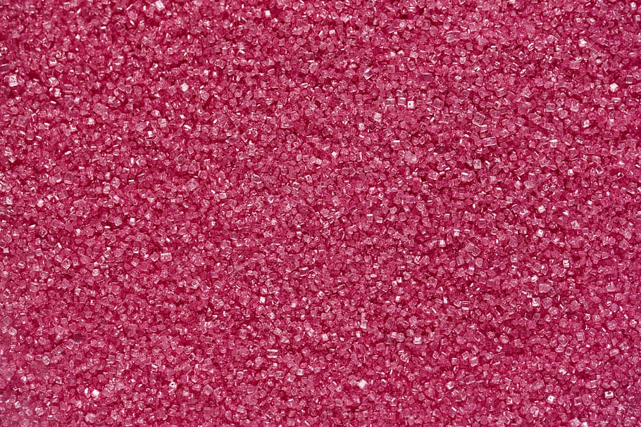 red beads, grain, sugar, texture, sugar grain, sugar crystal, HD wallpaper