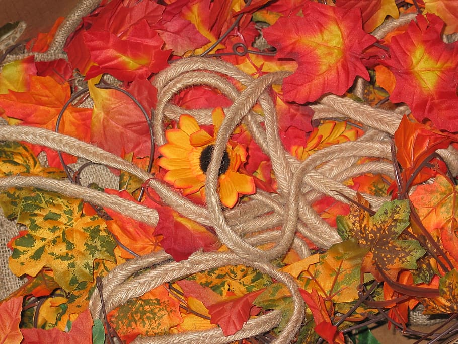 herbstdeko, decoration, artificial, store, season, autumn, still life HD wallpaper