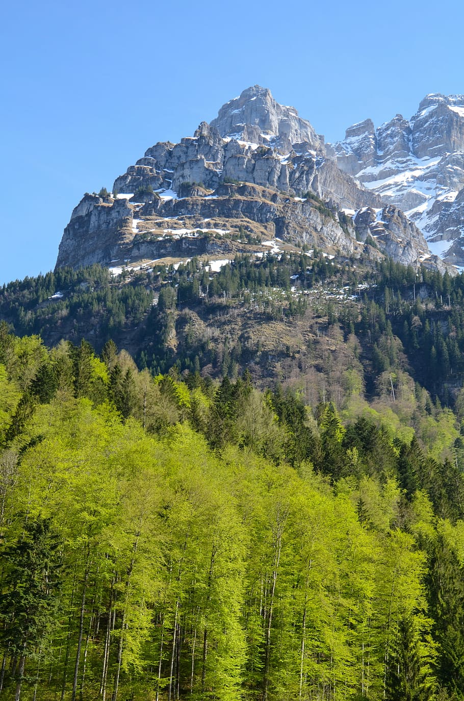 vrenelisgärtli, klöntal, mountain summit, massif, hiking