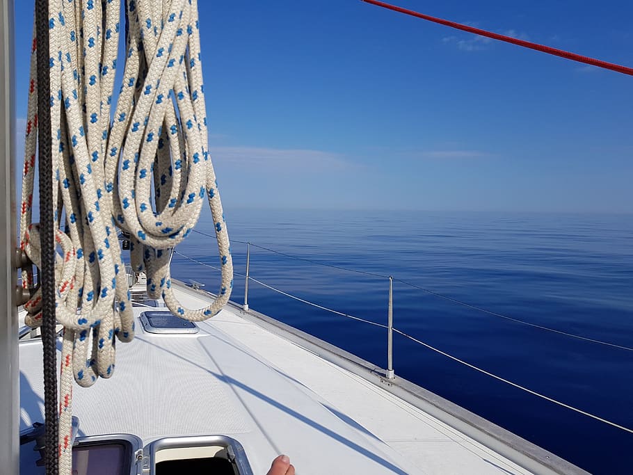Sail, Athens, Thaw, sea, nautical vessel, transportation, sailing HD wallpaper