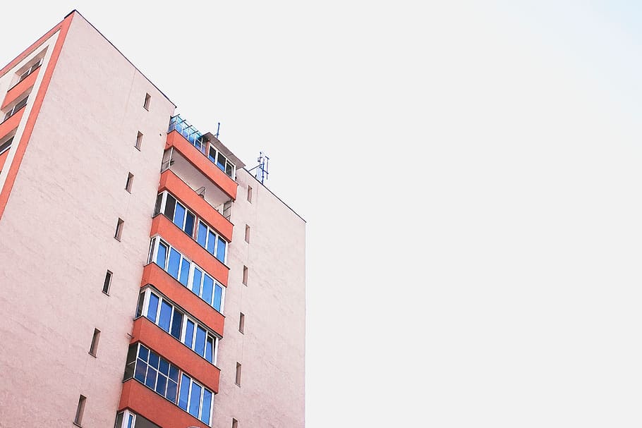 architecture, building, structure, establishment, apartment HD wallpaper